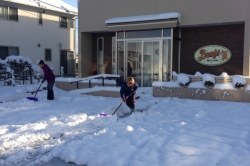 初除雪
