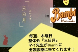Bambi×整体処『三日月』