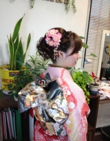 成人式ヘアー