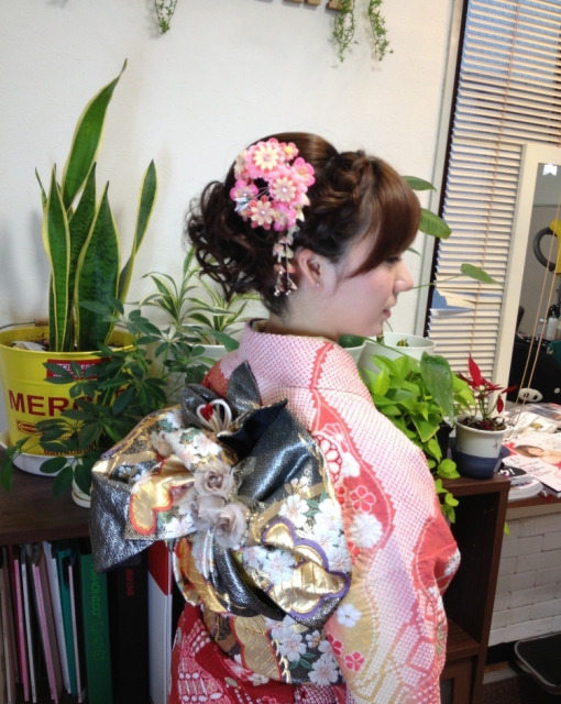 成人式ヘアー