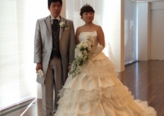 結婚式(･д･｡)