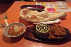 久々の1人インドカレー(๑´ڡ`๑)