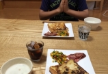 朝ごはん作ってみた