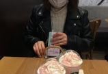 さくら ストロベリー ピンク もち フラペチーノ