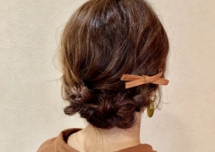 ♡ヘアアクセを使って♡