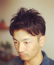 パーマ風スタイル