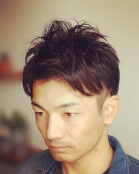 パーマ風スタイル