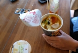蒙古タンメン中本×6Pチーズ×半熟煮卵②&営業案内