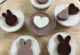 牛乳プリンチョコプリン