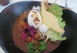 カレーが宙を舞いました(￣□￣;)!!
