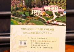 ORGANIC HAIR COLOR　by  Villa Lodola