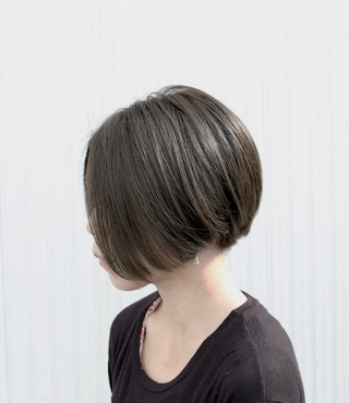 大人ショートボブ