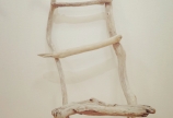 流木ラダーシェルフを作ってみた