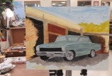 油絵でアメ車を描こう！②