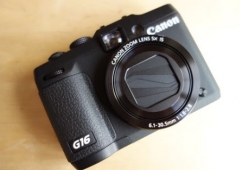 油絵で描く「キャノンPowerShot G16 」