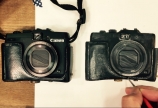 油絵で描く「キャノンPowerShot G16 」5倍速