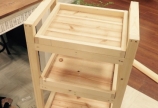 ワゴンをDIY ②