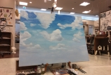 美術展に向けて 5日目