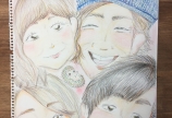 似顔絵 完成