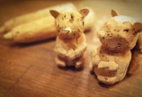 リスのコルクボールペン×2本