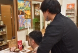 移転オープン第1号のお客さん