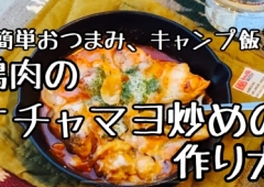 鶏肉のケチャマヨ炒めを作る