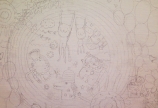 いやぁ、いい絵を描いてしまいましたな〜