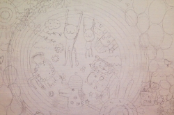 いやぁ、いい絵を描いてしまいましたな〜