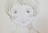 「似顔絵+デッサン」