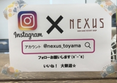 インスタグラムはじめました!