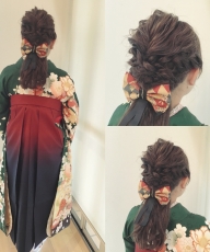 卒業式/ヘアセット