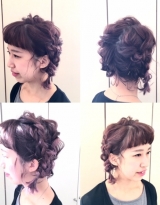 おさげスタイル/ヘアアレンジ