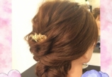 嬉しい報告とヘアアレンジ(^_^)
