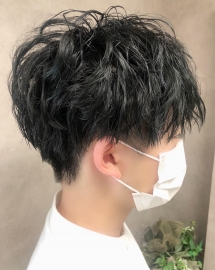 メンズパーマスタイル