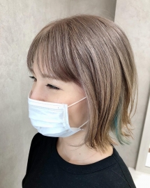ハイトーンインナーカラー