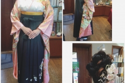 卒業式☆袴&セット&メイク
