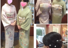 結婚式☆着付け&セット