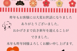 ゜ﾟ･*新年明けましておめでとうございます*･゜