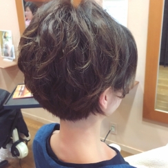 大人可愛いショート