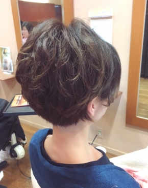 大人可愛いショート