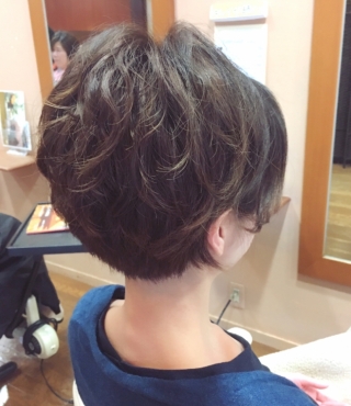 大人可愛いショート