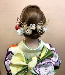 成人式ヘアセット