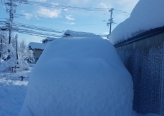 3年前の大雪…