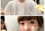 Yukaの顔面ケーキ♫