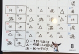 予約状況です