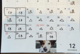 予約状況です。