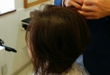 グレイヘアでもキレイな色味を楽しめる!(^ー^)