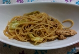 もちもちで美味☆水漬けパスタ