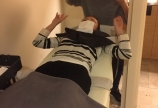 シャンプー練習！