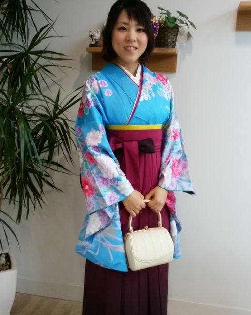 卒業式袴～♪